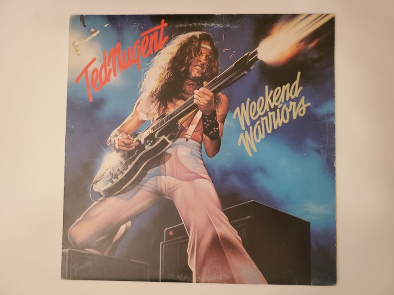 Ted Nugent Weekend Warriors vinyl record